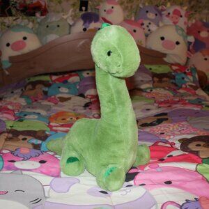 Super Soft Green Brachiosaurus Dinosaur "Animal Adventure" Plush Stuffed Animal